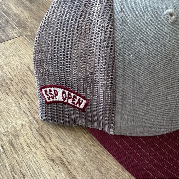 NWOT! “The Cro” Gray and Maroon Richardson Trucker Hat - Picture 2 of 8